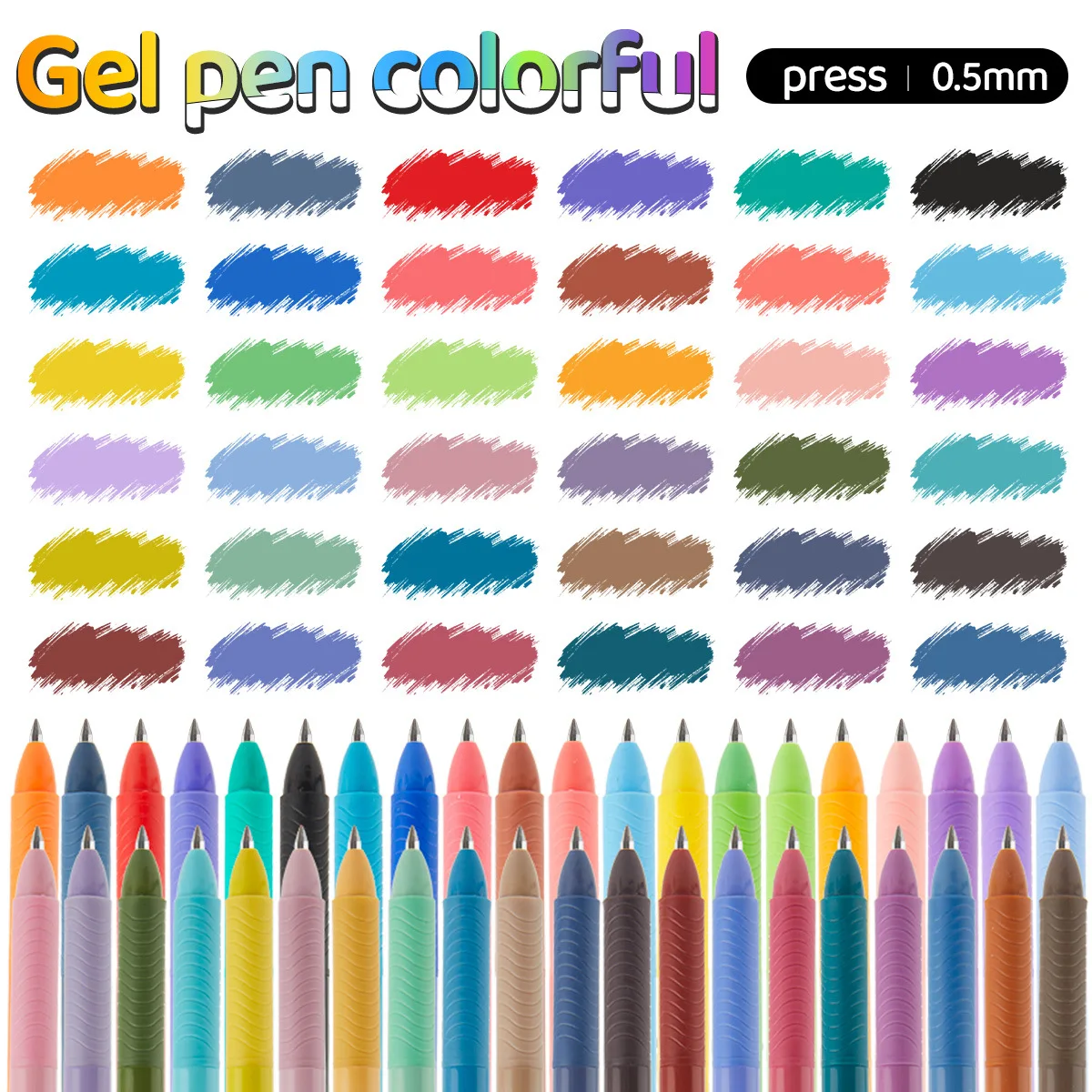 Bolígrafos retráctiles de gel ideales para escritura suave y notas - imagen 5