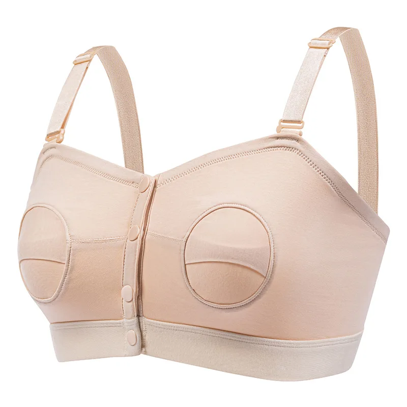 Ropa interior de maternidad, sujetador con extractor de leche manos libres, sujetadores de bombeo de lactancia ajustables para mujeres, ropa interior de lactancia - imagen 5