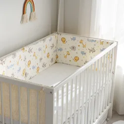 Parachoques de cuna algodon protector suave para bebe