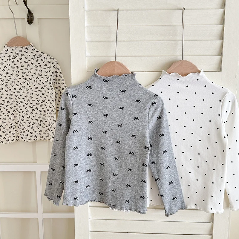 Blusa informal estampada de manga larga para niñas – Moda primavera - imagen 4