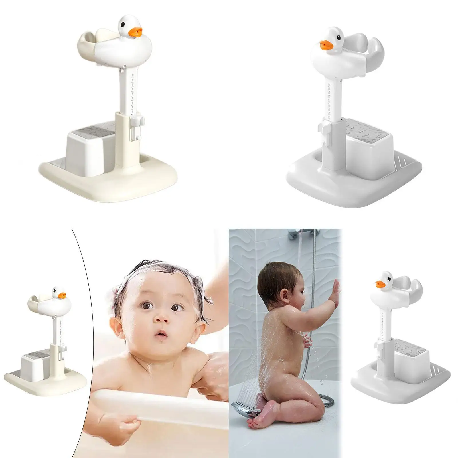 Asiento de baño antideslizante para bebé con soporte seguro - imagen 2