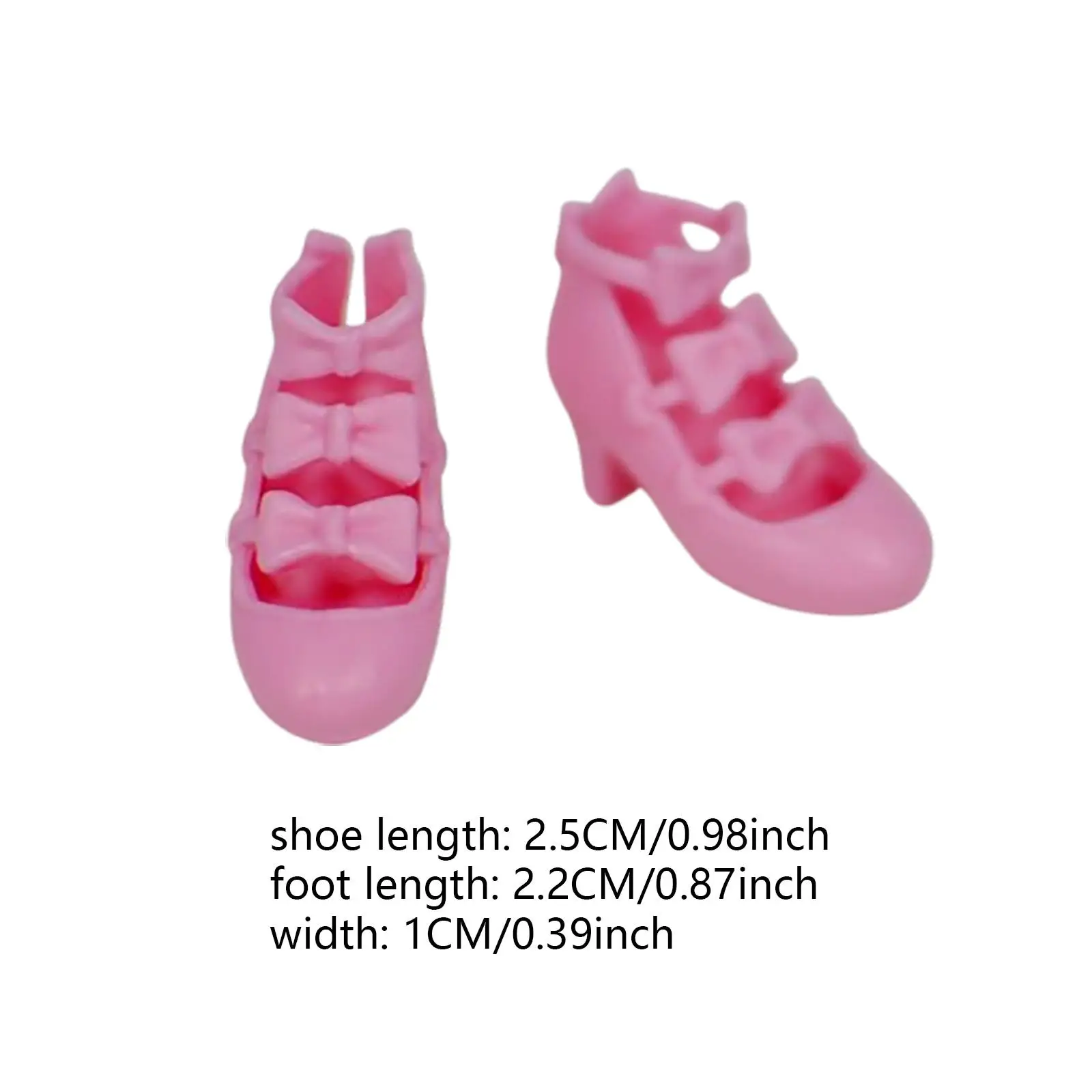 1/6 Doll Shoes BJD Doll Shoes Collectibles for Ages 3-7 Years DIY for 12 inch Female Figures Dress up Costume Accessories 1/6 Doll Shoes BJD Doll Shoes Collectibles for Ages 3-7 Years DIY for 12 inch Female Figures Dress up Costume Accessories