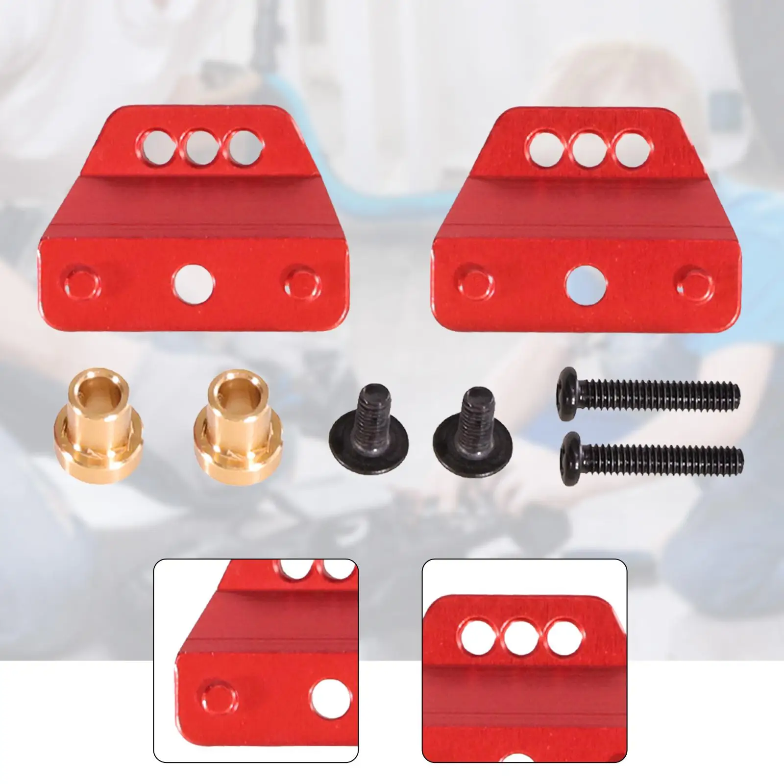 1/12 RC soportes de amortiguador de coche modificación reemplazar piezas para MN78 - imagen 5