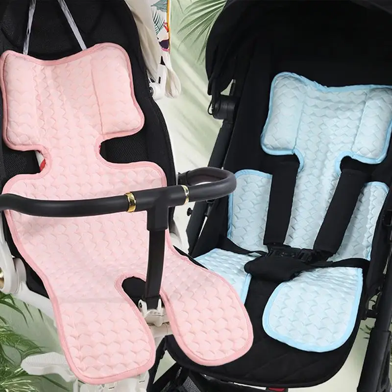 Almohadilla de enfriamiento para cochecito, asiento de coche, almohadilla enfriadora para bebés, alfombrilla enfriadora transpirable para cochecito, asiento de seguridad para niños, silla alta para niños pequeños