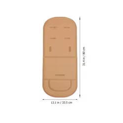 Forro de asiento de algodón transpirable y lavable para cochecito