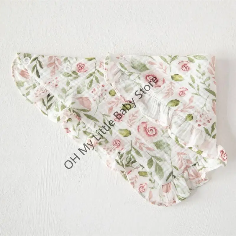 Cubierta cuello para bebés M76C baberos fáciles limpiar para bebés baberos - imagen 4