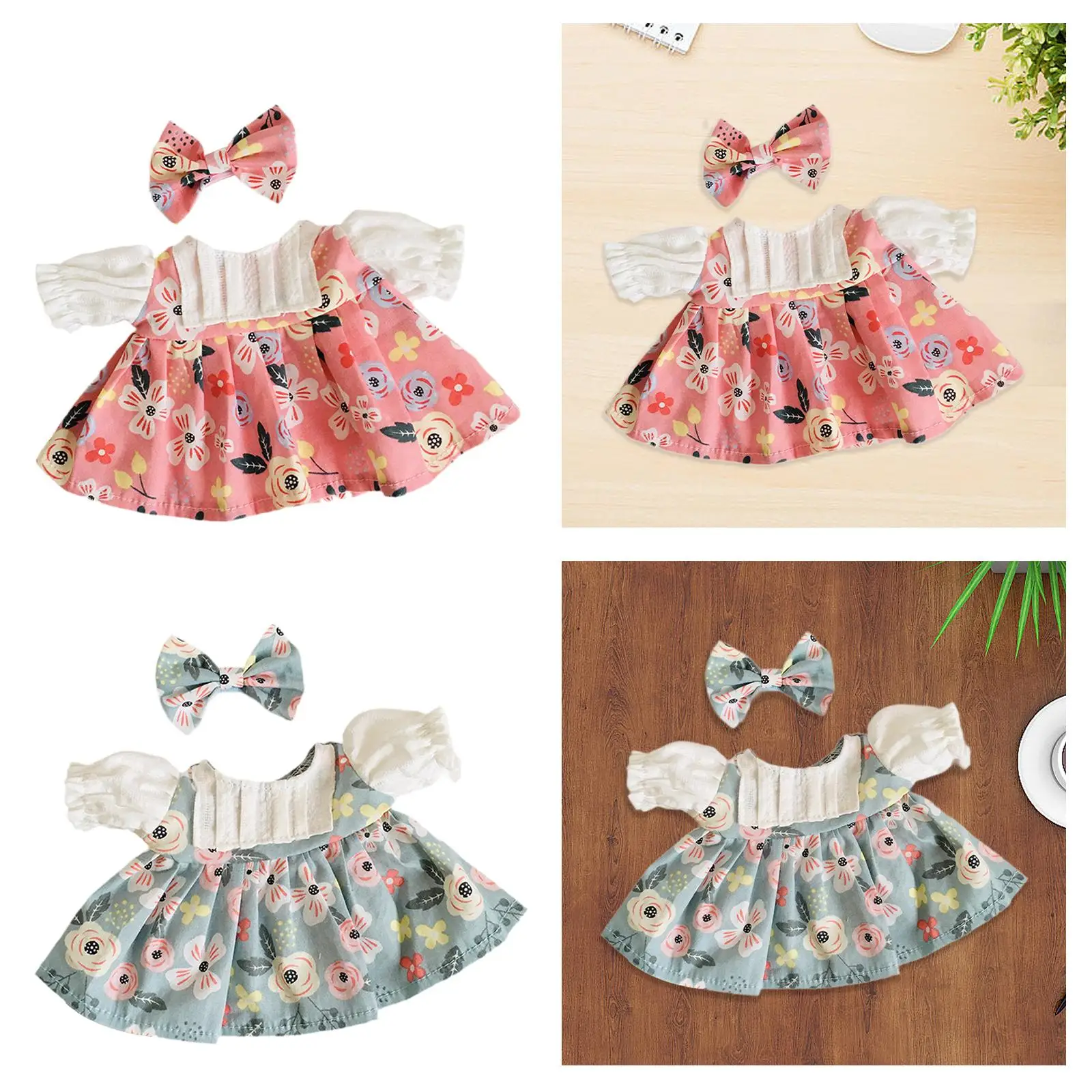 20cm Doll Clothes Fashion Comfortable DIY Dress up Photo Props Doll Clothing
