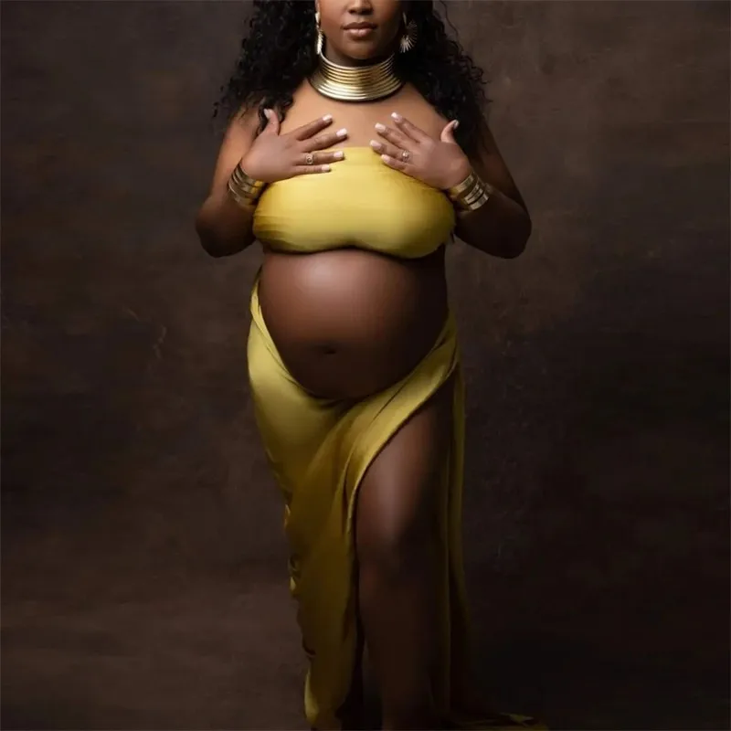 Accesorios de fotografía de maternidad, collar, joyería india, diseño bohemio, precioso collar gargantilla de África para accesorios de estudio de sesión - imagen 2