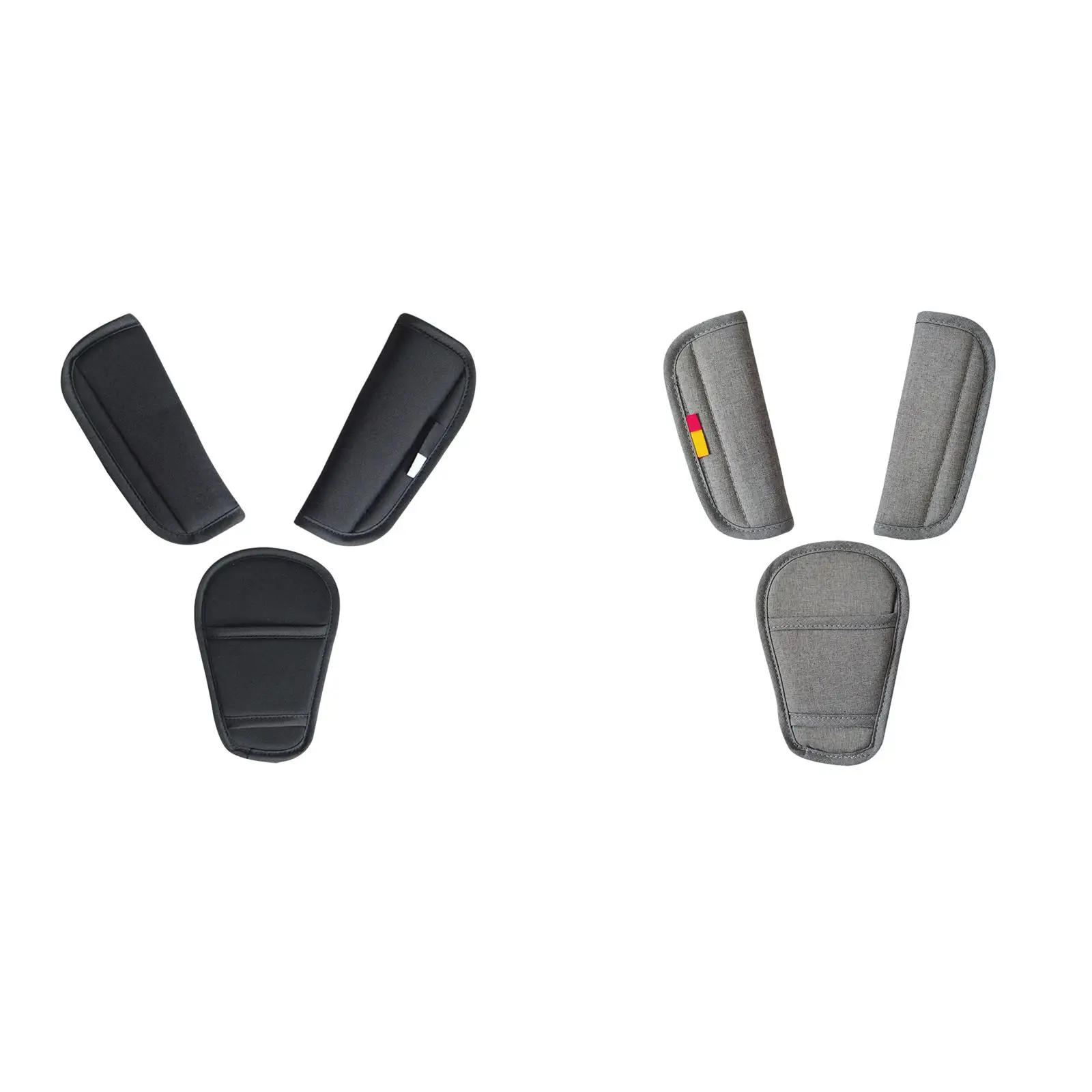 Cubierta de hombro para cochecito de bebé, arnés para correa de cinturón, cochecito de bebé con protección de cesta, cubierta de cinturón de seguridad de entrepierna