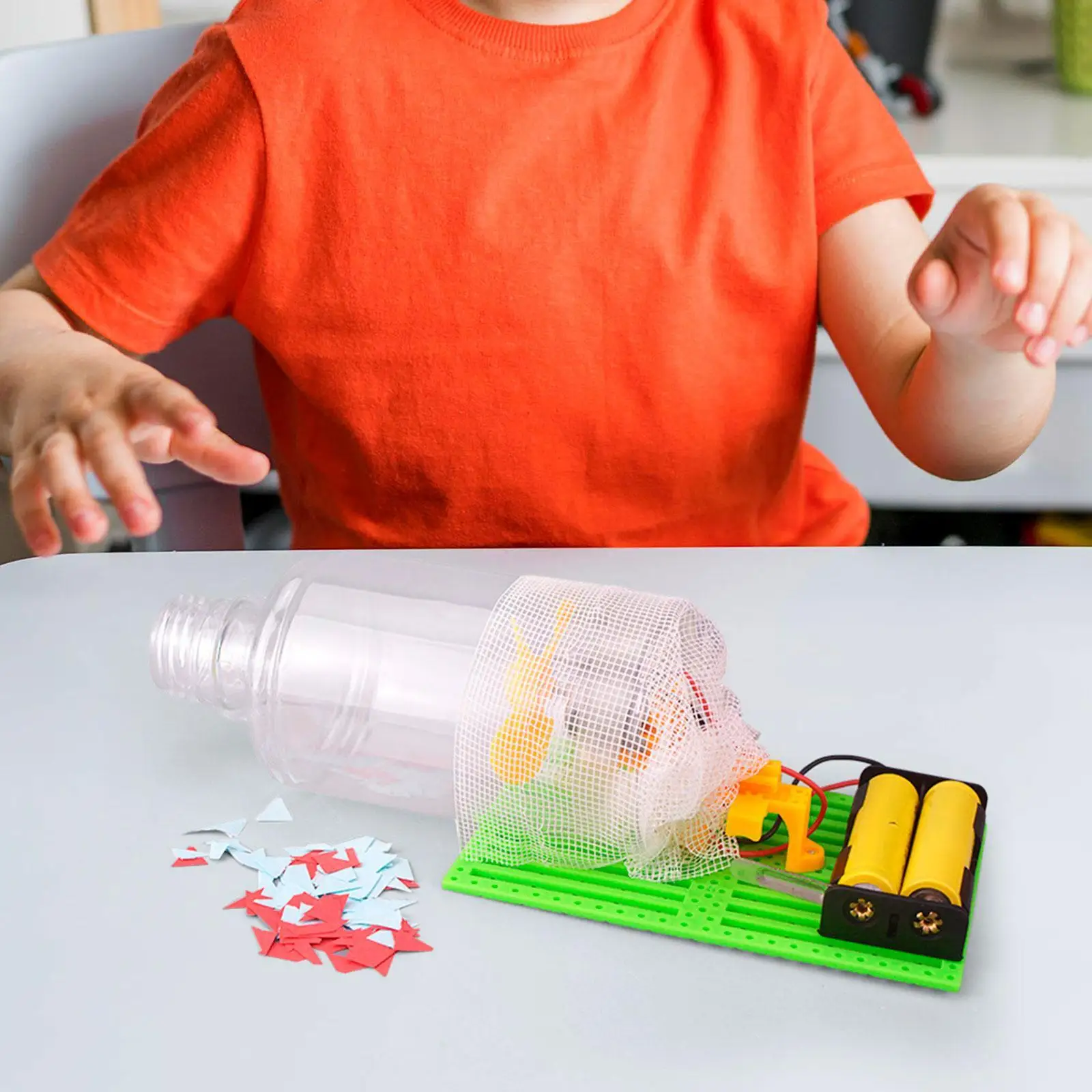 Small Inventions Vacuum Cleaner Homeschool Projects Developing Intelligent DIY Educational Model Toys Science Experiment Kits