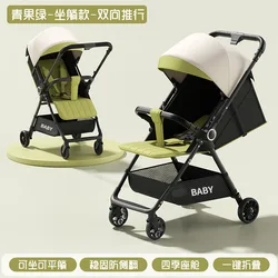 Cochecito plegable ligero para viajar con bebé – Sentado y tumbado