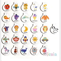 Letras Montessori de colores – Juguete educativo de alfabeto