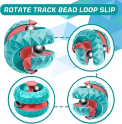 Cubo orbital sensorial para niños – Juguete antiestrés de enfoque