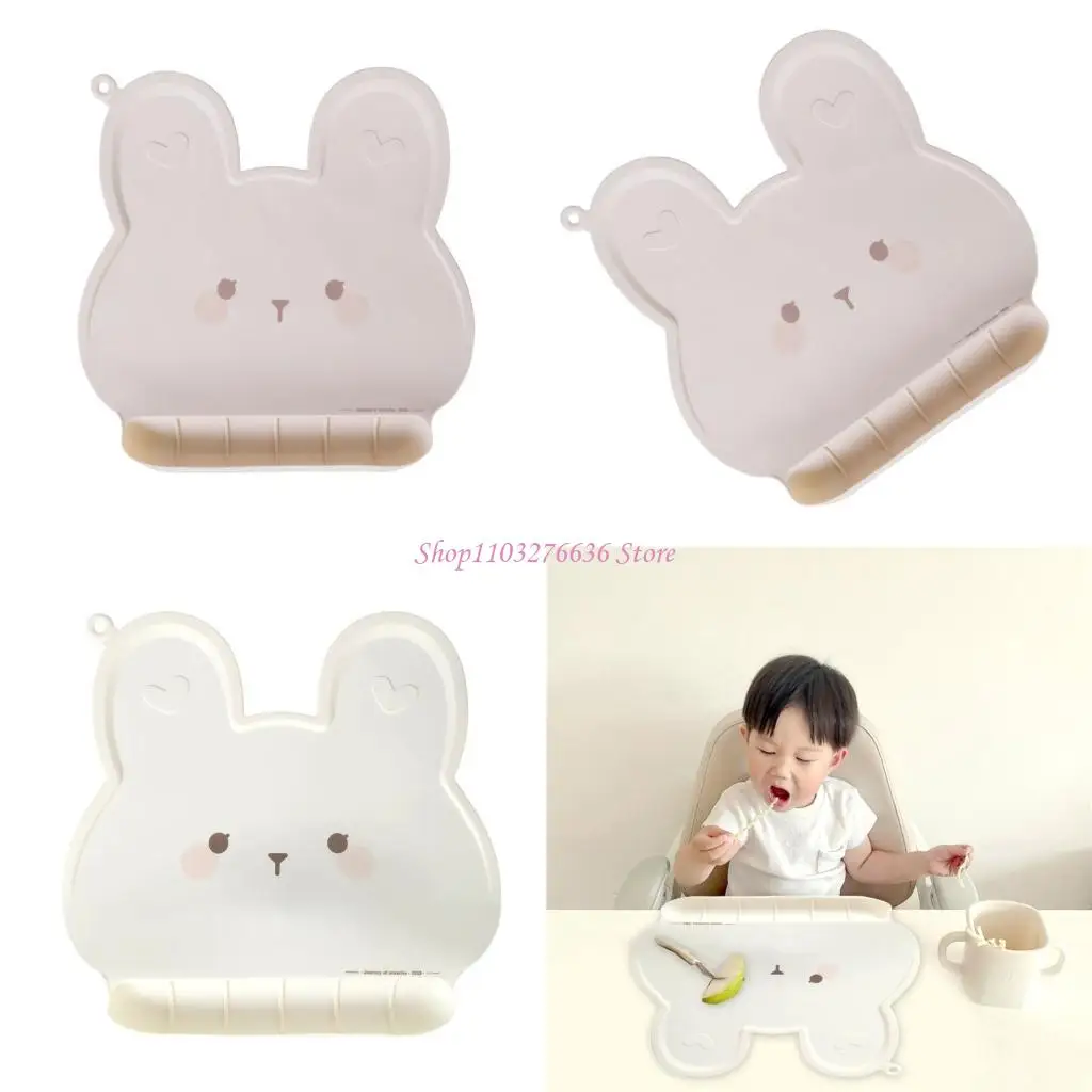 R6FD Silicone Conejo forma conejo Cena recorrido visita Plaz viaje Mat