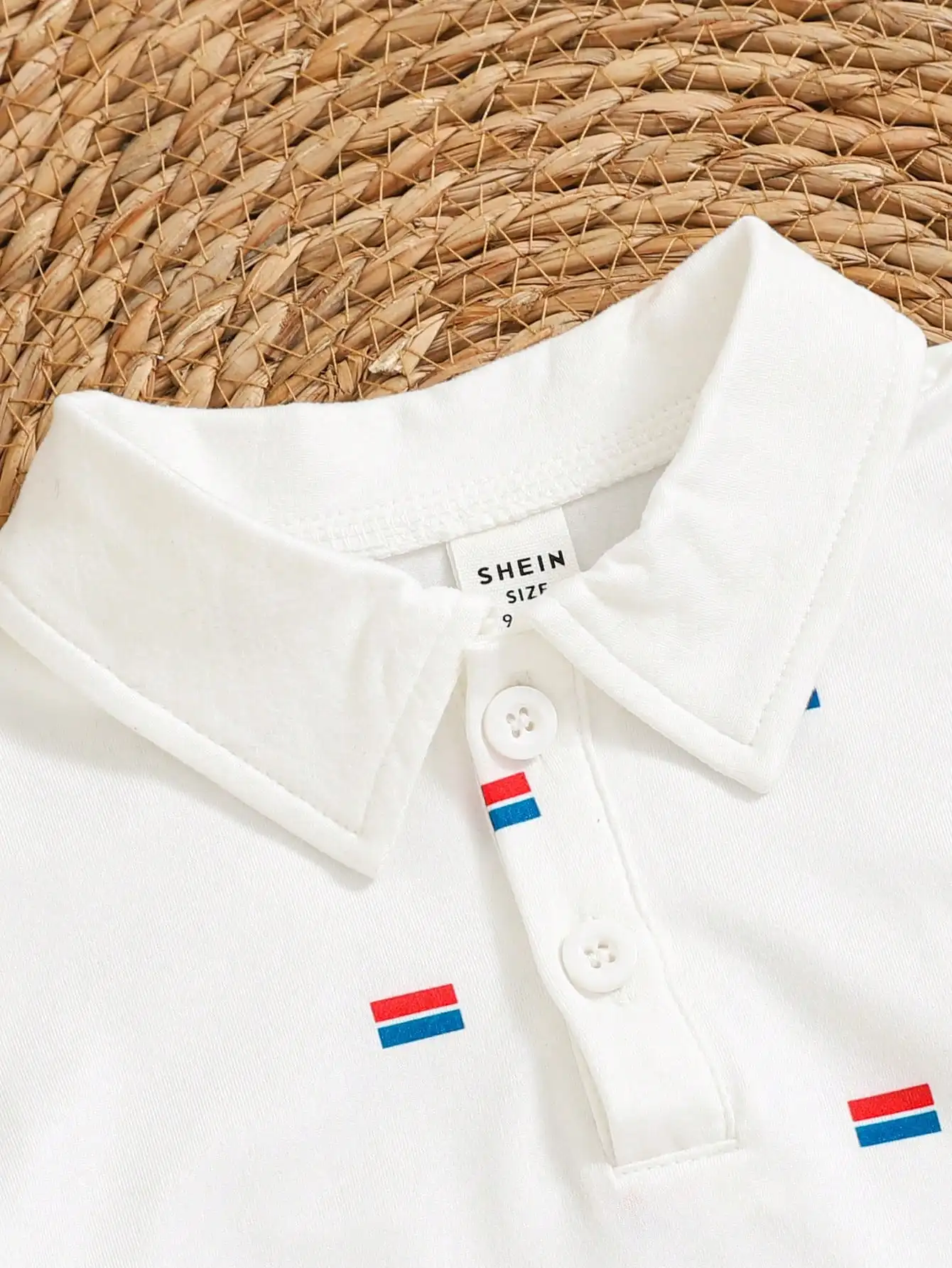 Polo infantil de verano con solapa manga corta – Algodón para niños - imagen 4