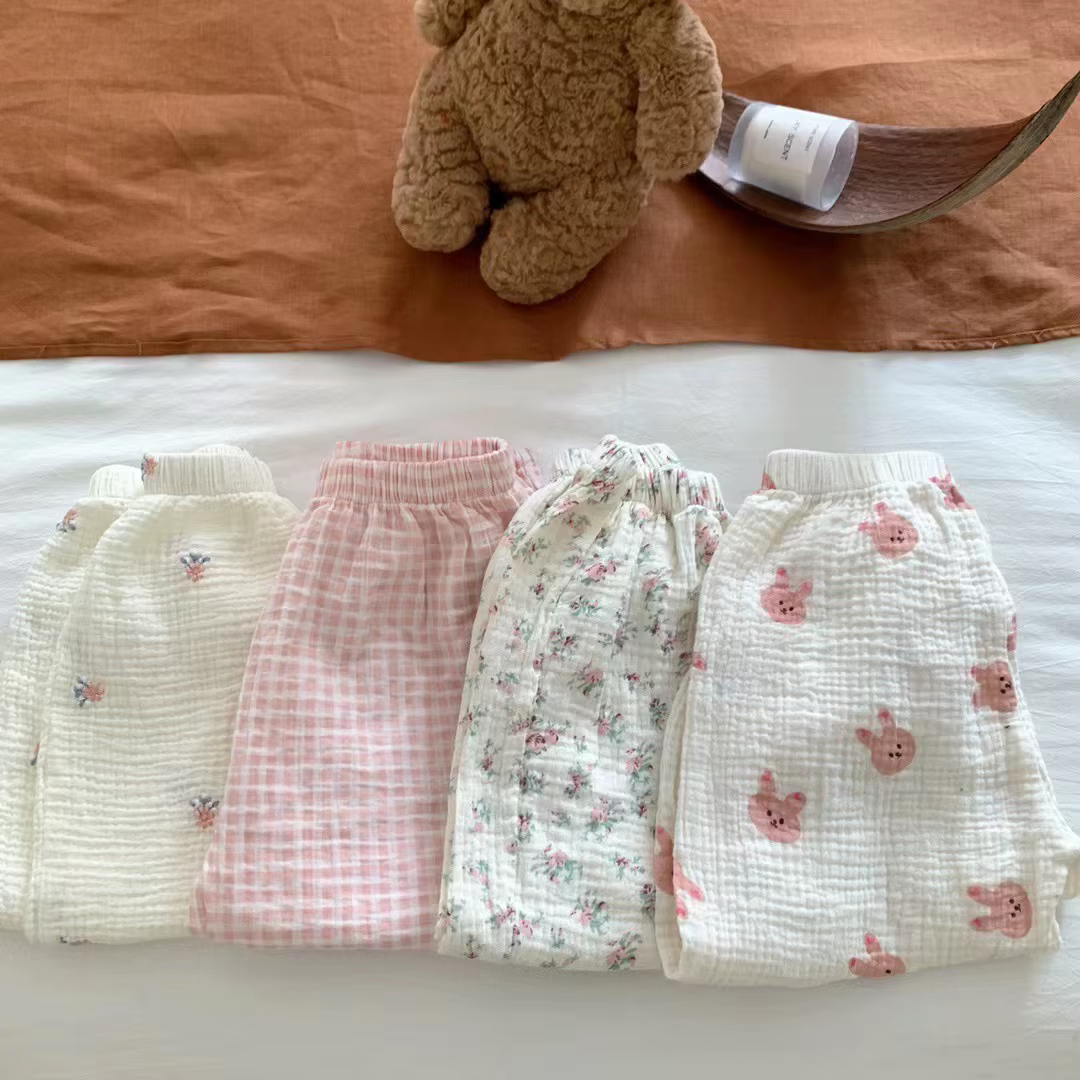 Pantalón antimosquitos algodón estampado animales para niño - imagen 4