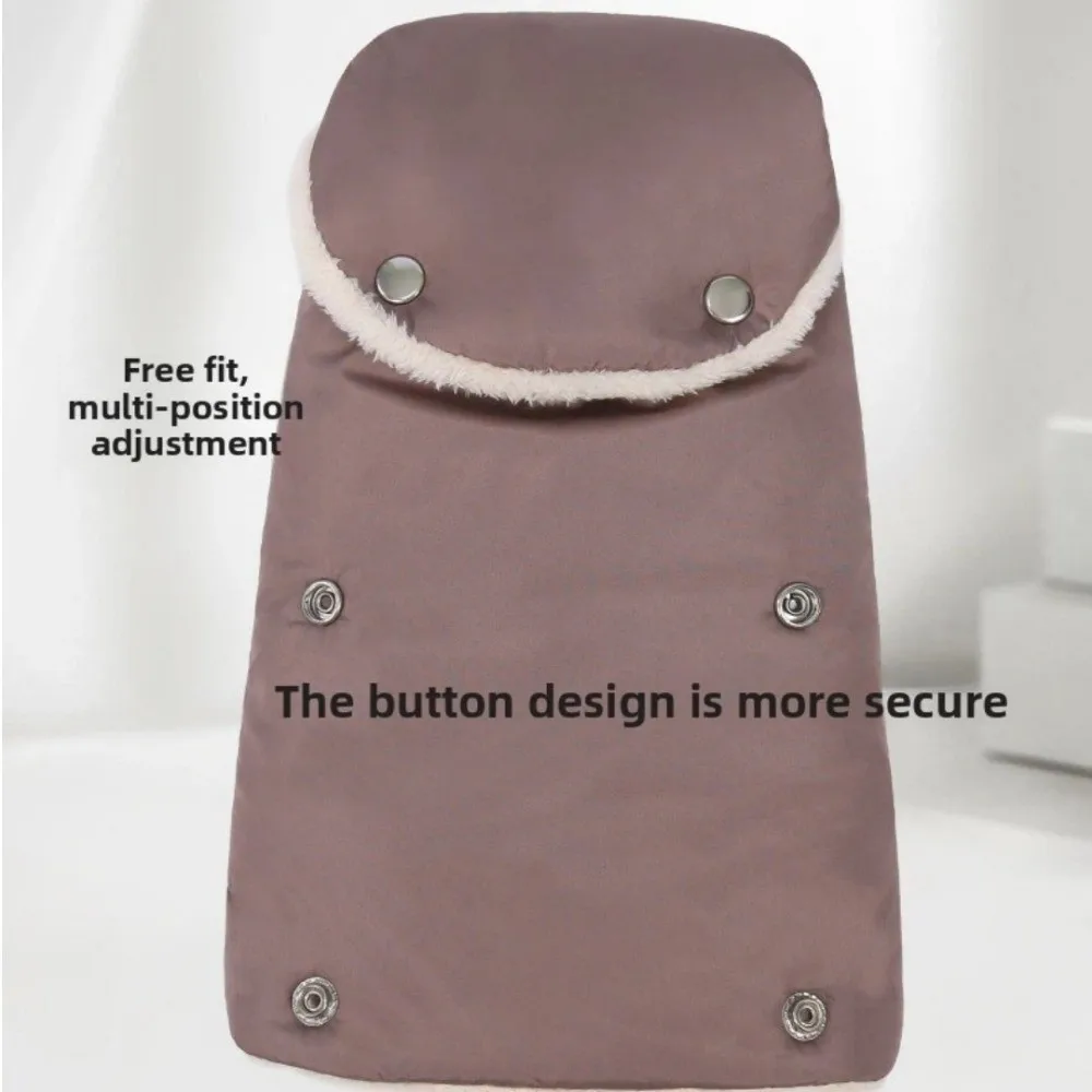 Manoplas impermeables para cochecito de invierno térmicas - imagen 2