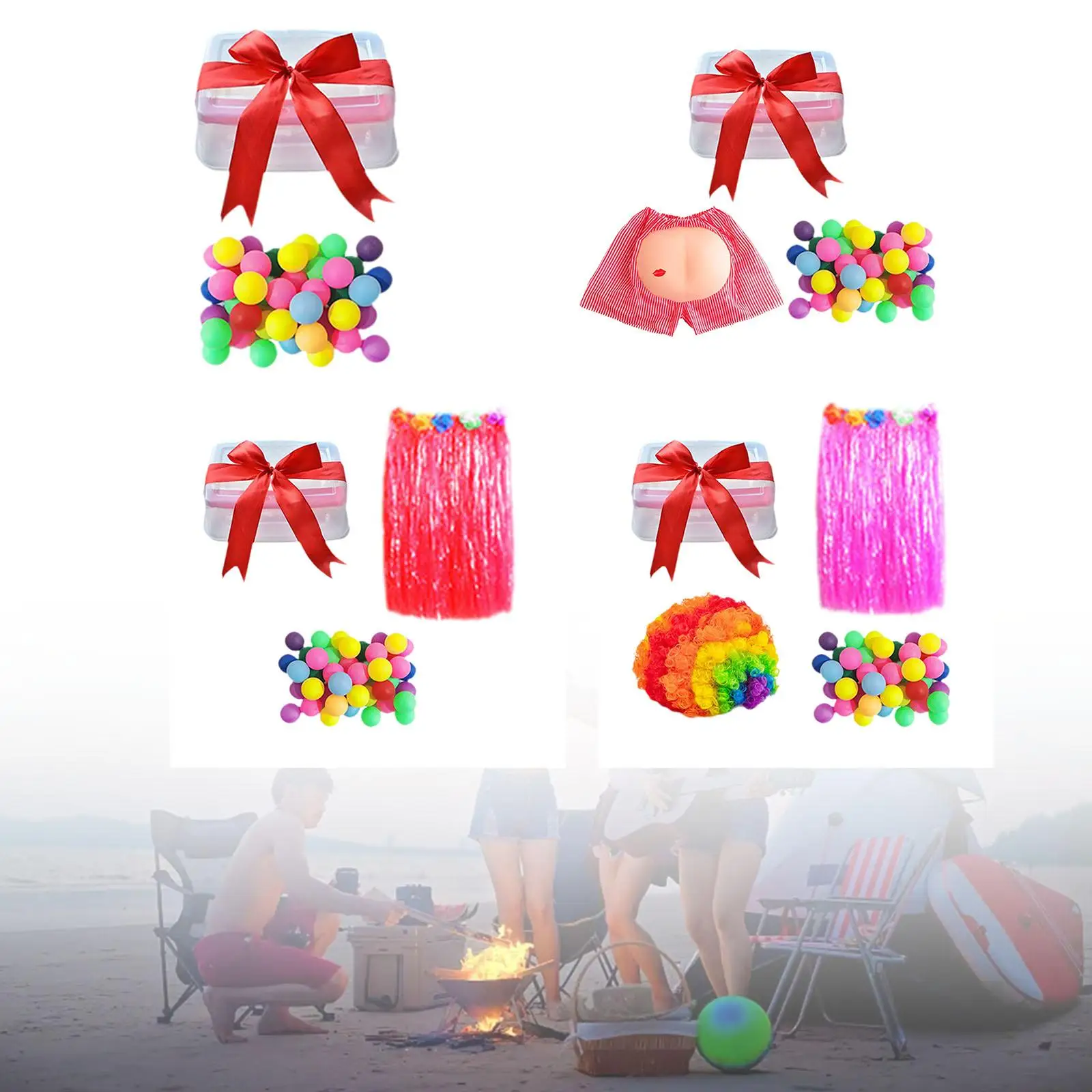 Shaking Ball Game Set Backyard Game Toy for Party Favor Yard Boys Girls