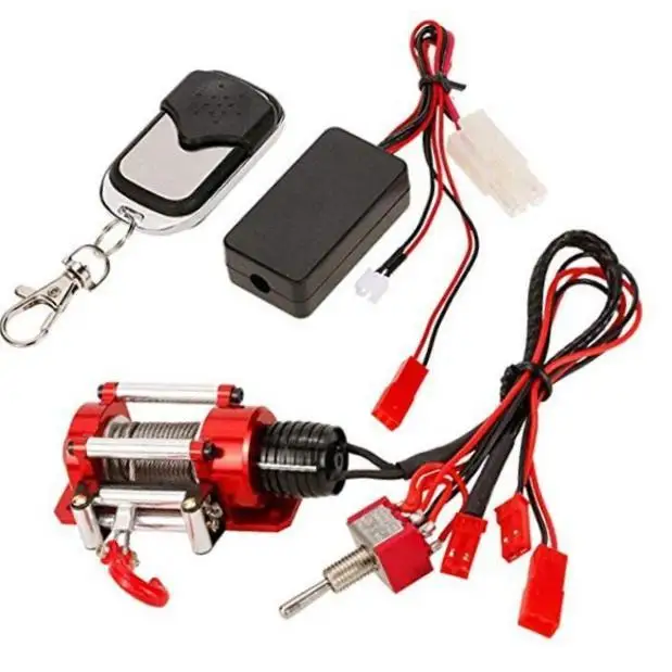 Climbing Car Model Winch Professional Easy to Install with Remote Controller