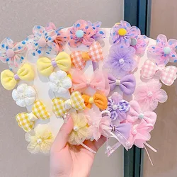 Lazos de flores dulces para cabello del bebé – Accesorios coloridos