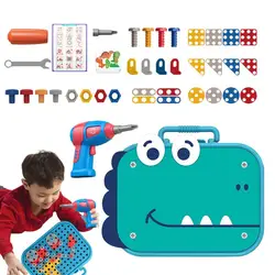 Juego de tornillos y tuercas para niños – rompecabezas educativo