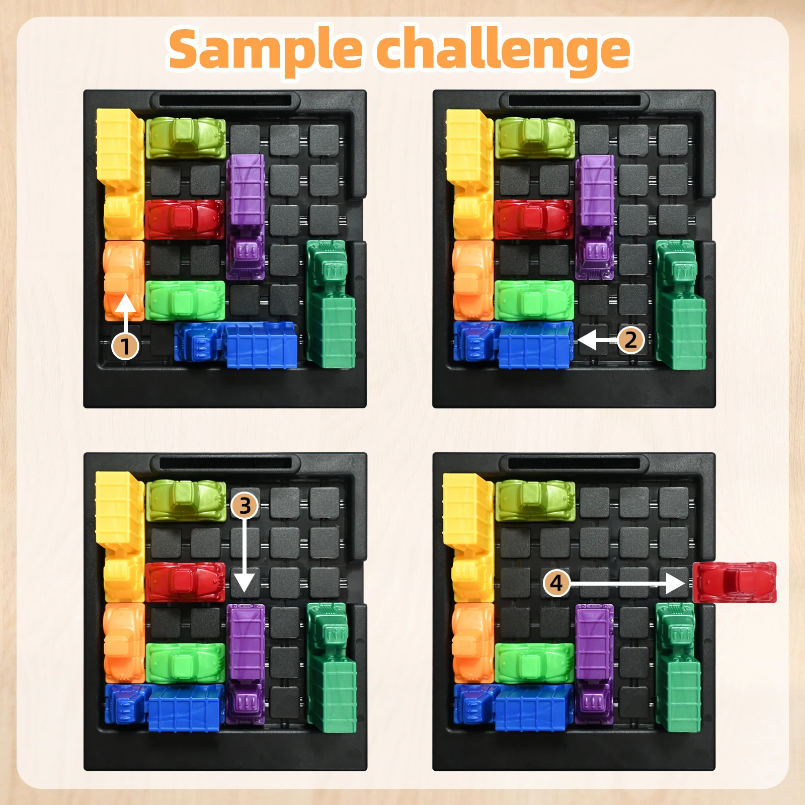 Rush Hour – Juego de lógica ThinkFun para niños - imagen 5