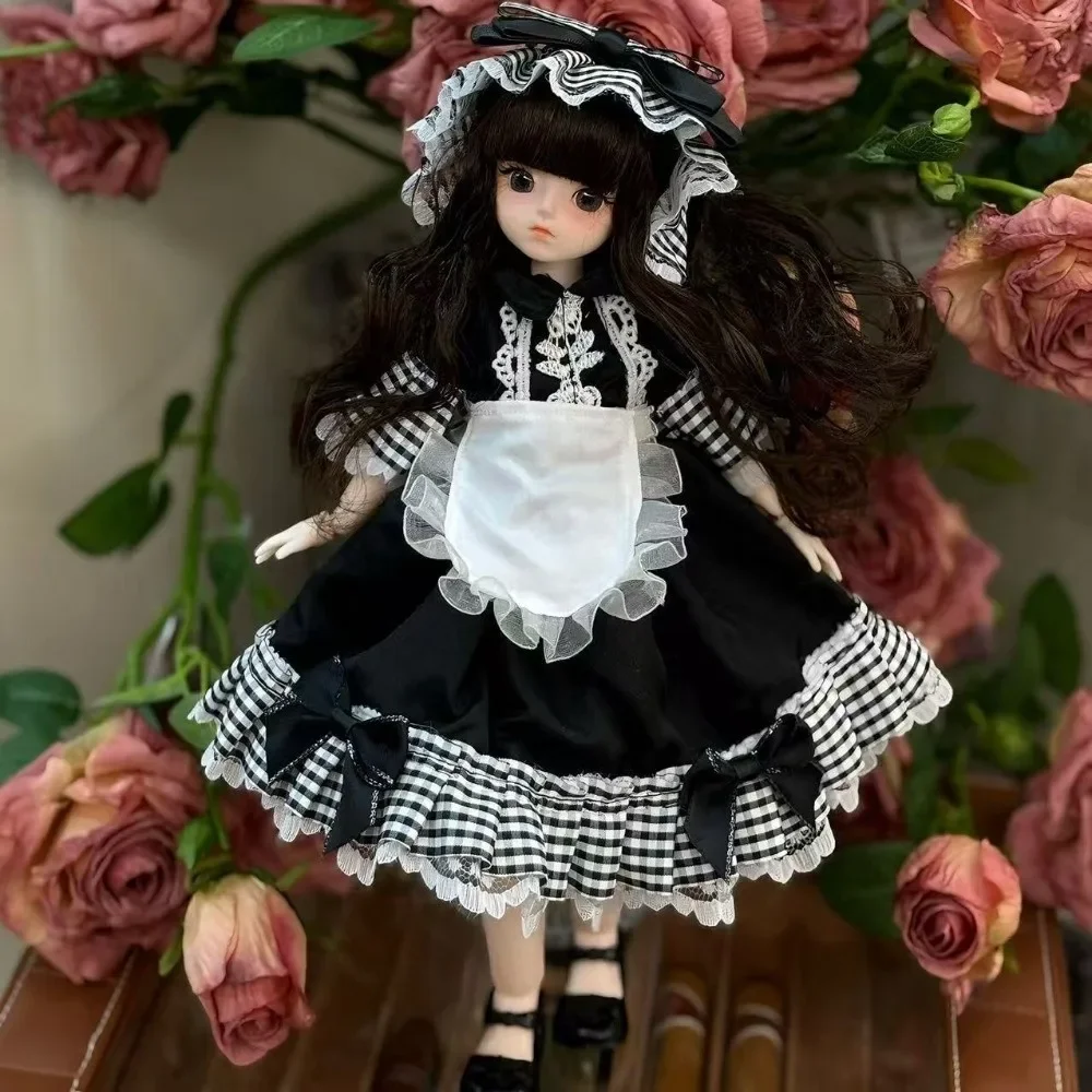 Falda princesa para muñeca BJD artesanal – DIY suave sin costuras - imagen 2