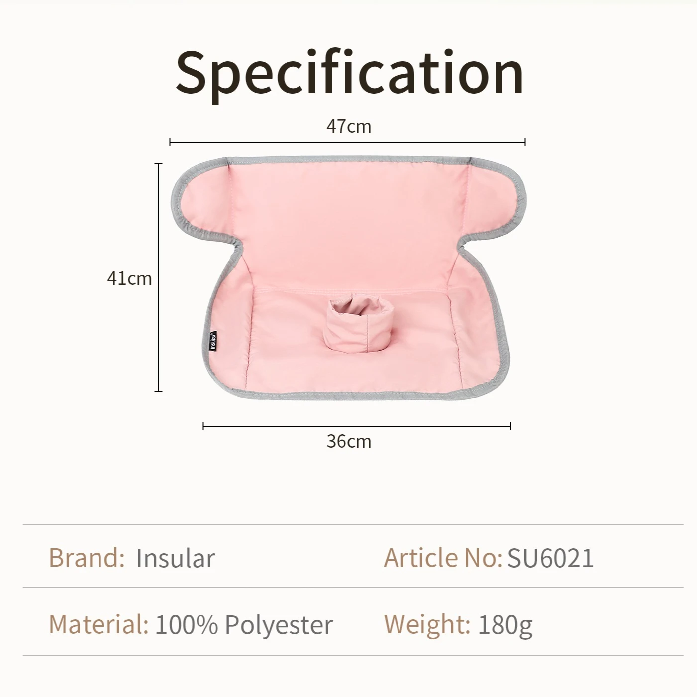 Estera antideslizante impermeable para cochecito – Protector sillita niños - imagen 3