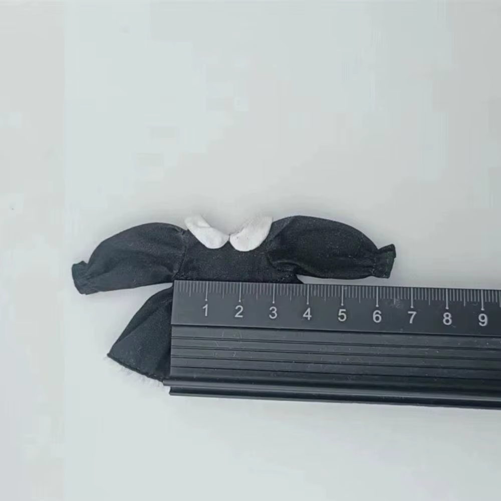 Ropa para muñecas 1/11 y 1/12 - vestidos de celosía con manga abombada