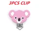 3Pcs Pink