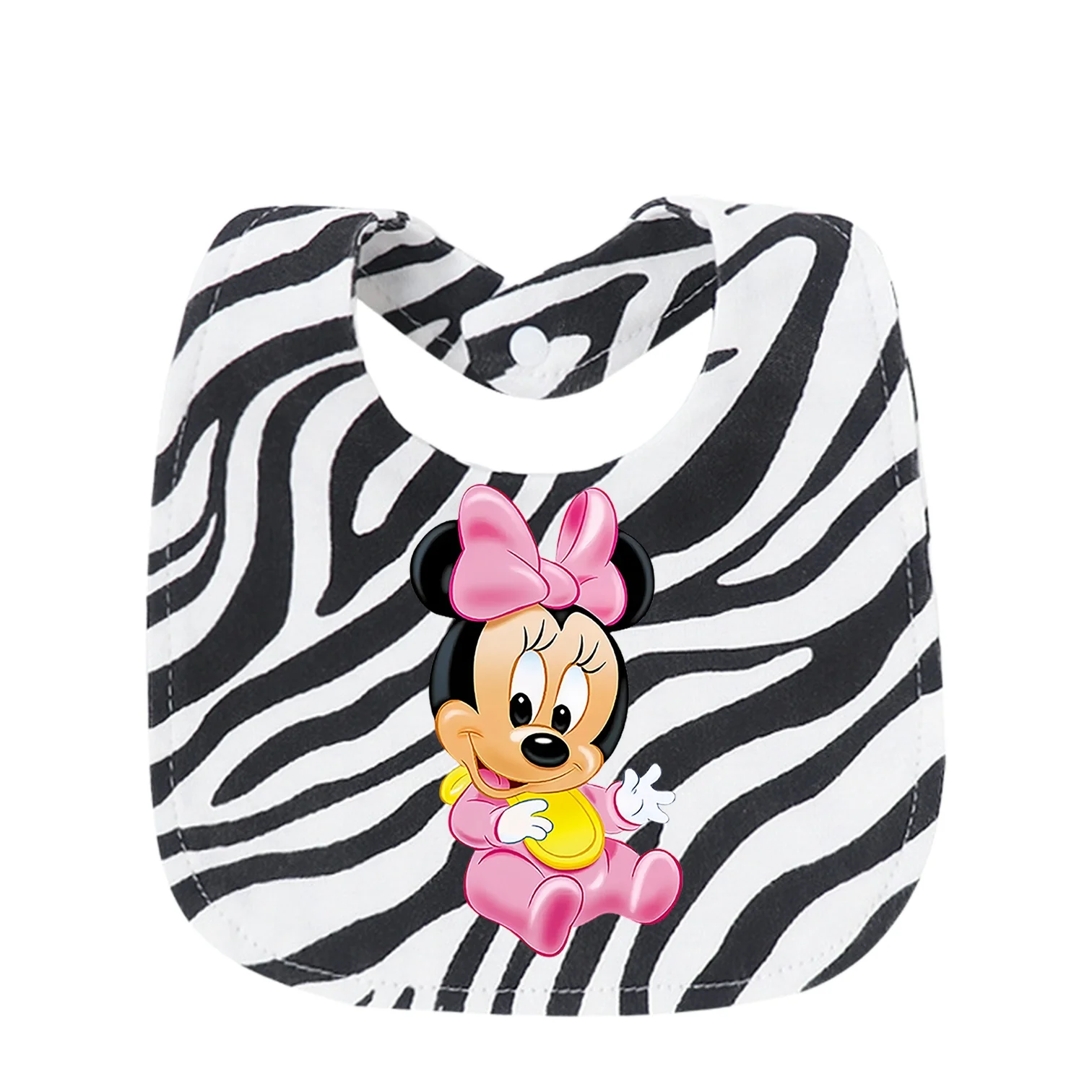 Baberos de algodón para bebé, Baberos babeantes de algodón suave para niñas, conjunto de Baberos para recién nacidos de absorción ajustable para alimentar y babear Kawaii - imagen 3