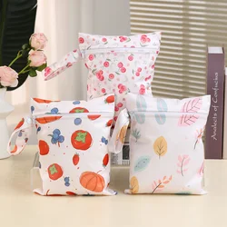 Bolsa impermeable para pañales húmedos, doble uso seco y húmedo