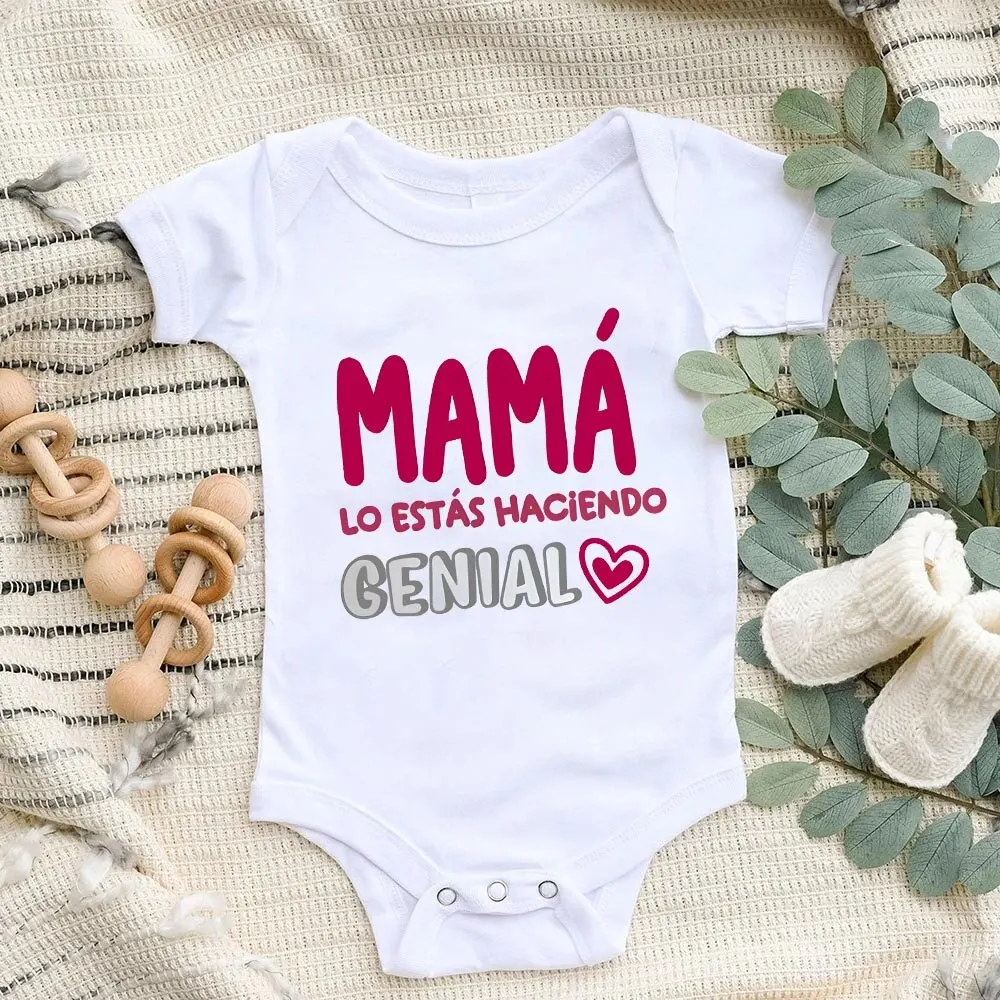 Pelele para bebé de algodón – primer atuendo regalo - imagen 5