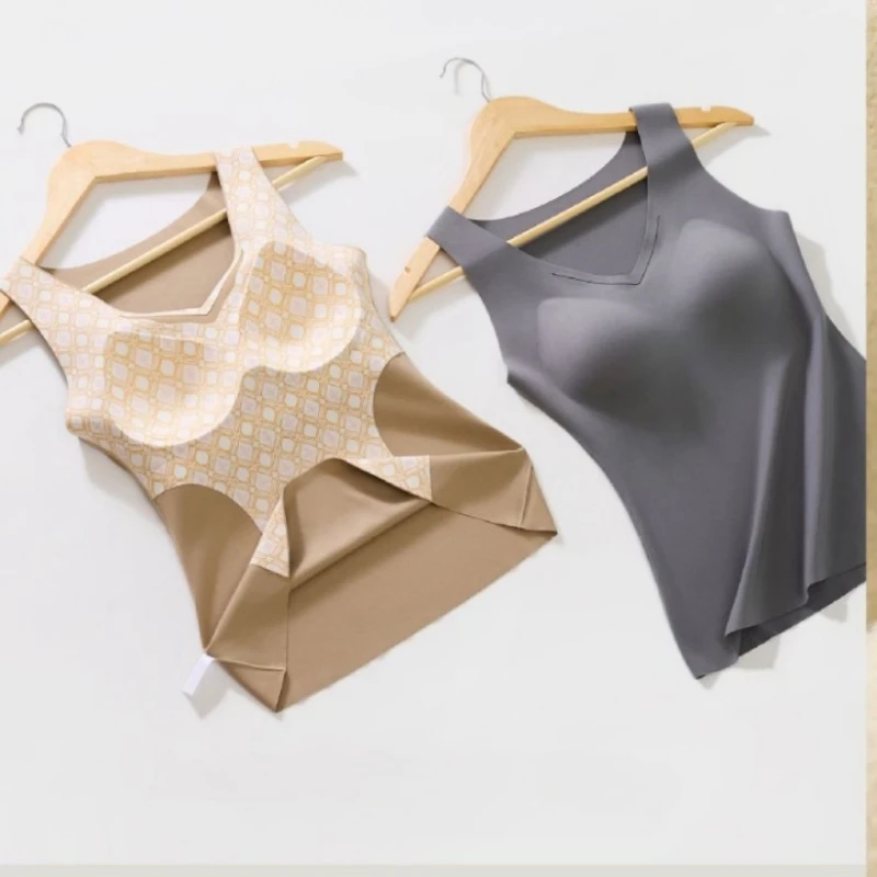 Chaleco cálido de doble forro polar para mujer, capa Base adelgazante sin costuras con sujetador incorporado, ropa interior moldeadora de Halloween para otoño e invierno - imagen 4