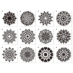 Plantillas de mandala para niños: dibujo reutilizable y lavable