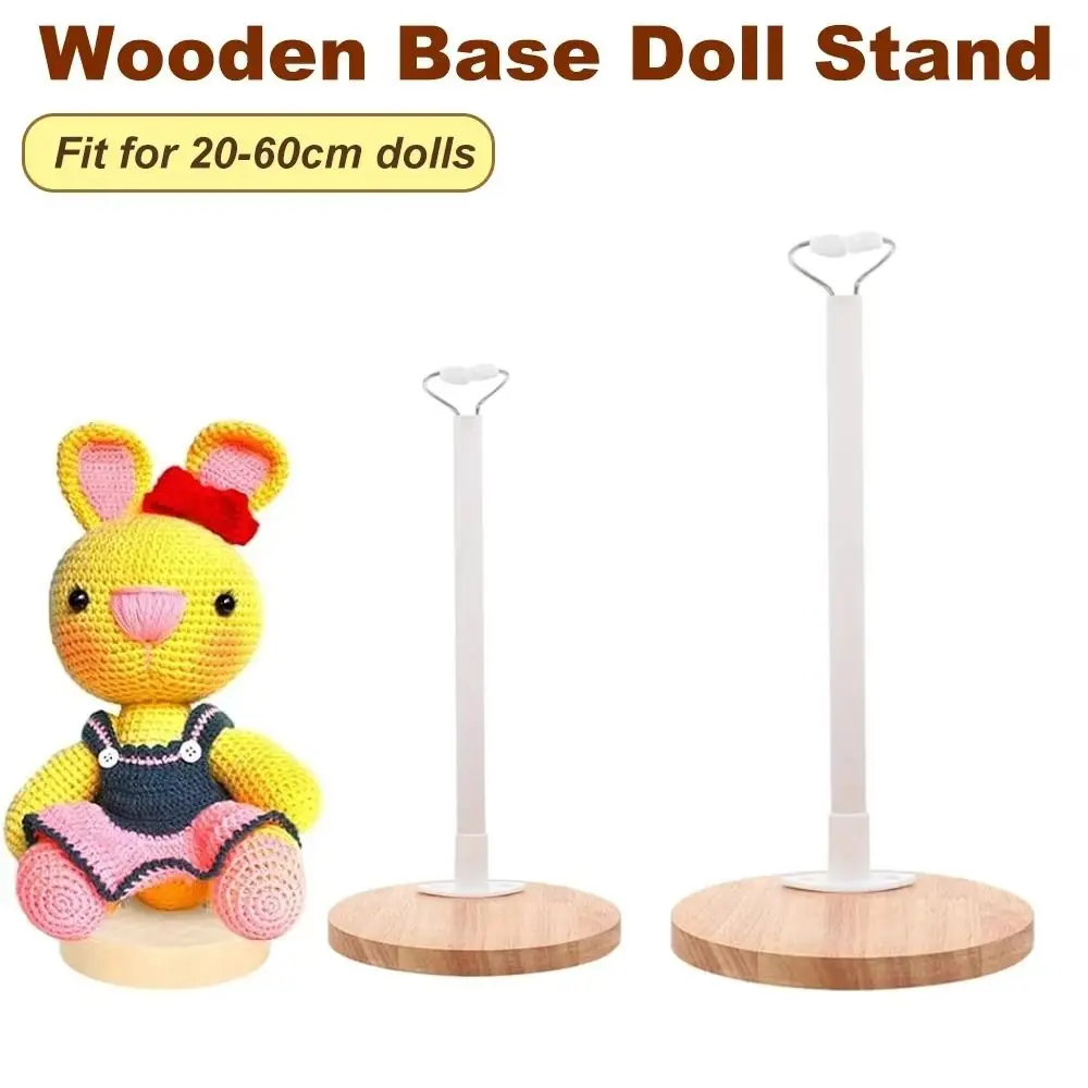 Soporte ajustable para muñecas y figuras de acción de madera - imagen 3
