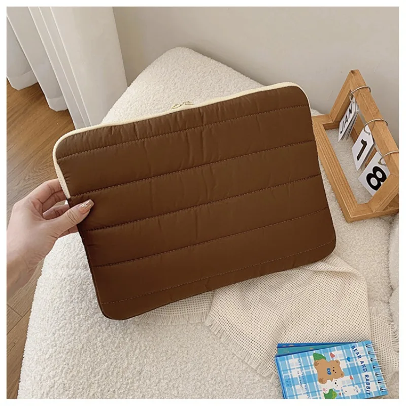 Funda hinchada para portátil de 11/13/15 pulgadas, funda de transporte para portátil, bolsa de transporte para portátil para MacBook Pro/MacBook Air/iPad Pro - imagen 2