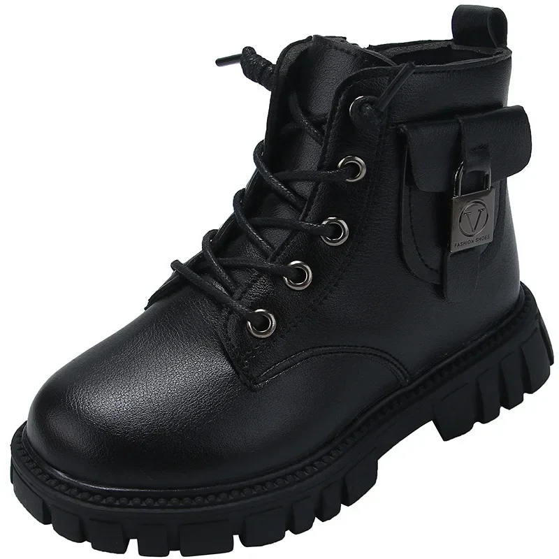 Botas de invierno acolchadas con suela antideslizante para niño - imagen 5