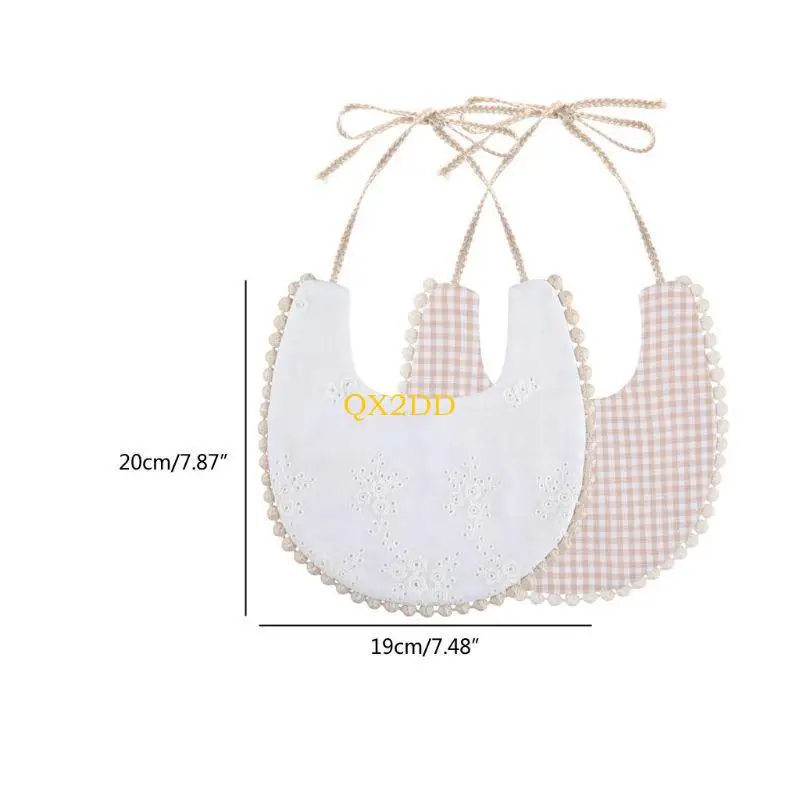 Bandana para niñas estilo campestre con doble lazo para fotos - imagen 5