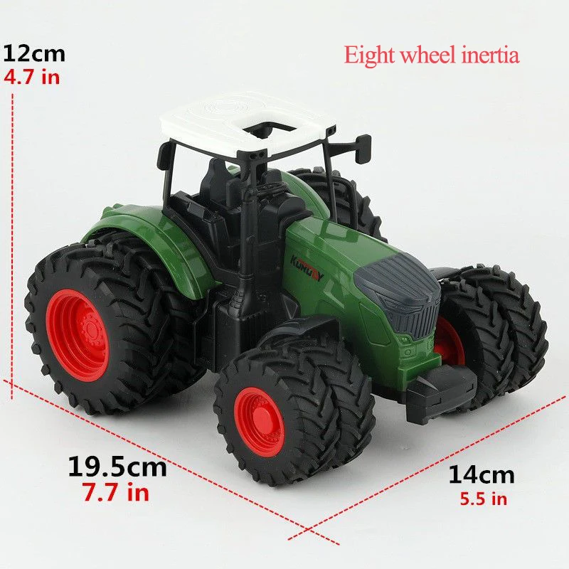 Eight wheel inertia