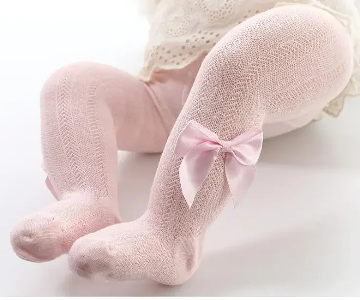 light pink mesh bow