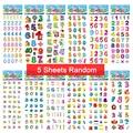 5 Number Stickers