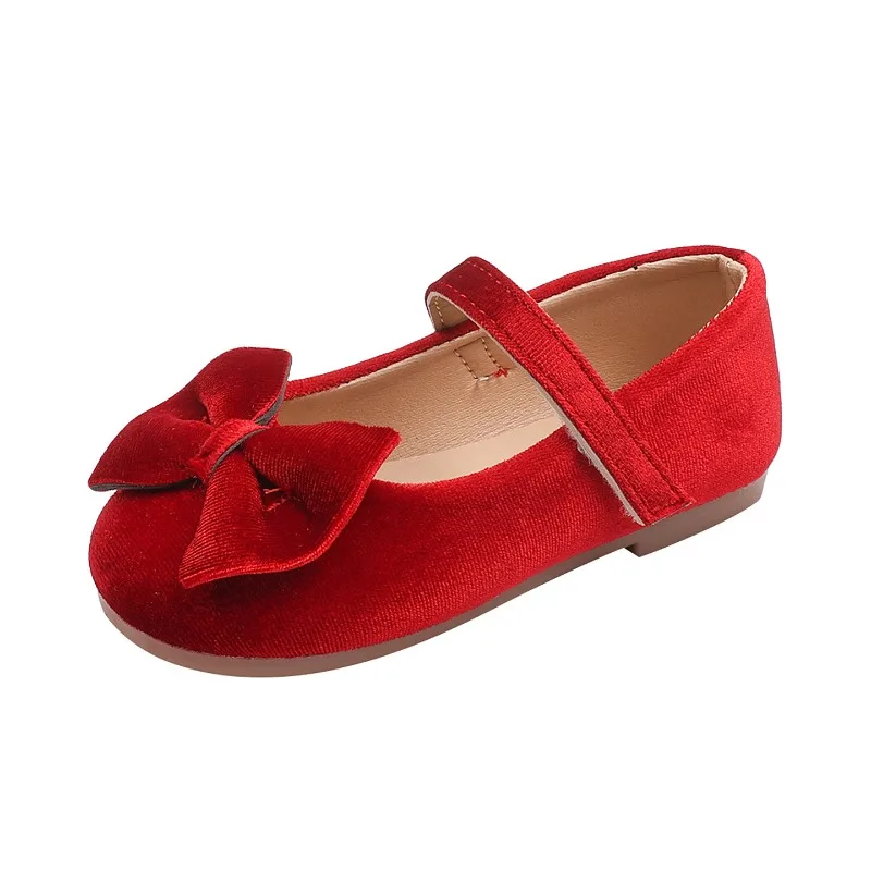 Le Fu Zapatos planos para niña con lazo – Estilo princesa versátiles - imagen 5