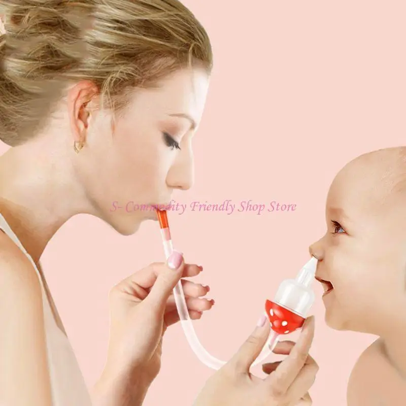 85ae Recién nacido Nariz Cleaner Nasal Suministros Nasales Suministros seguridad para bebés Succión Succión Herramientas - imagen 4