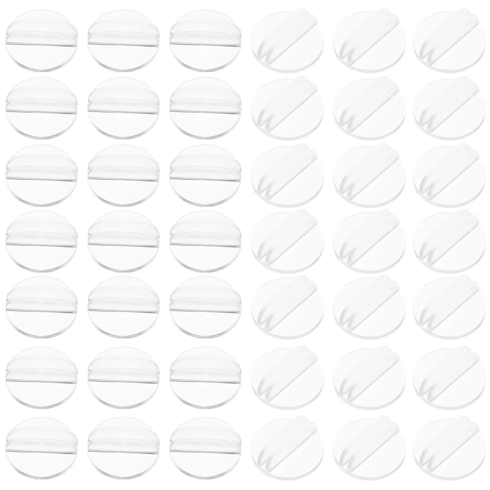 Soporte de tarjetas de juego de mesa de 50 Uds., soporte de tarjetas de escritorio de plástico para tarjetas comerciales, almacenamiento organizado, accesorios nocturnos para juegos - imagen 4