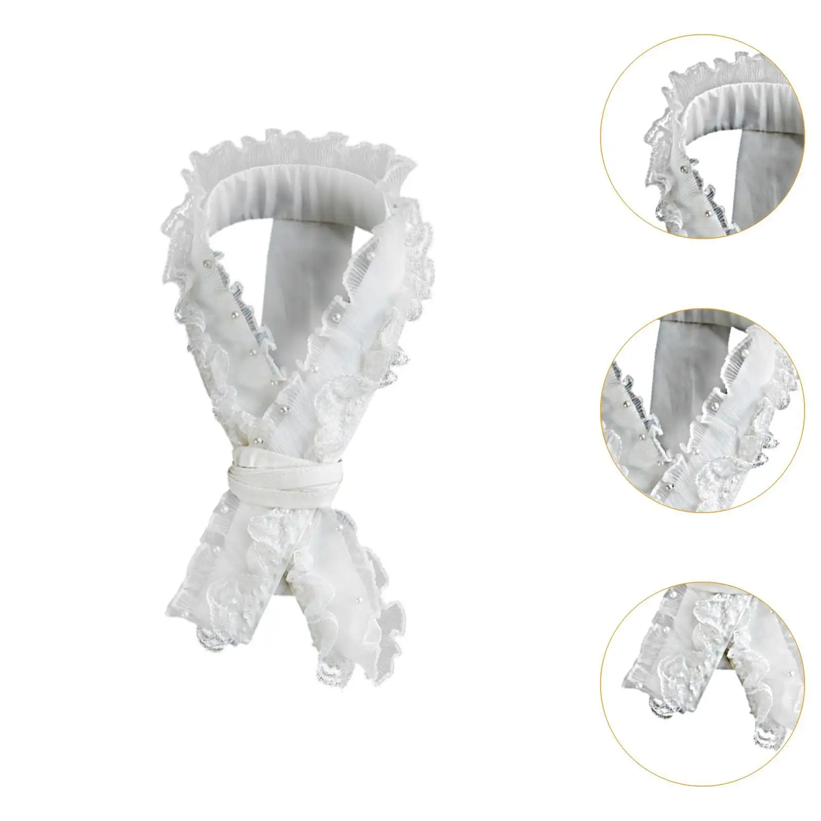 Decoración japonesa del escote del cuello del kimono para el juego de rol festivo de la ceremonia - imagen 5