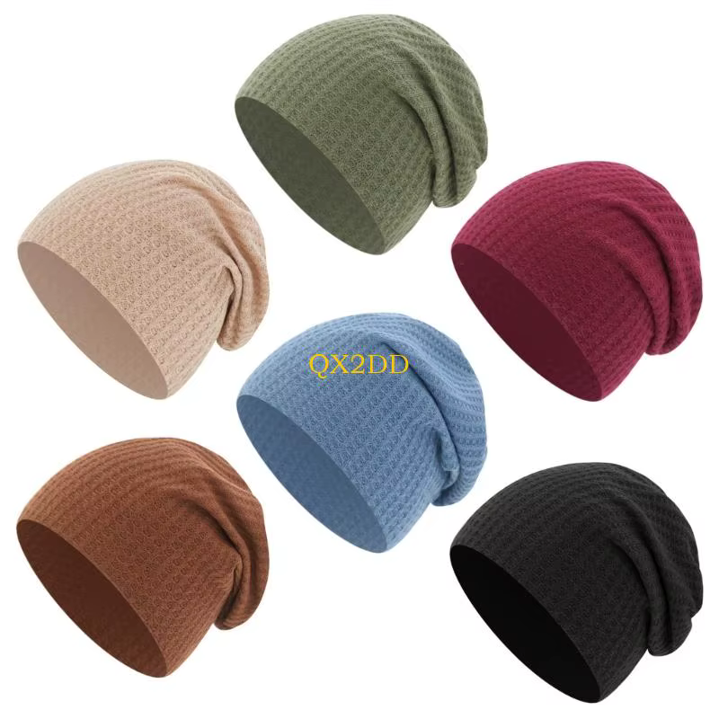 Gorro de algodón elástico para bebé – Color sólido - imagen 2