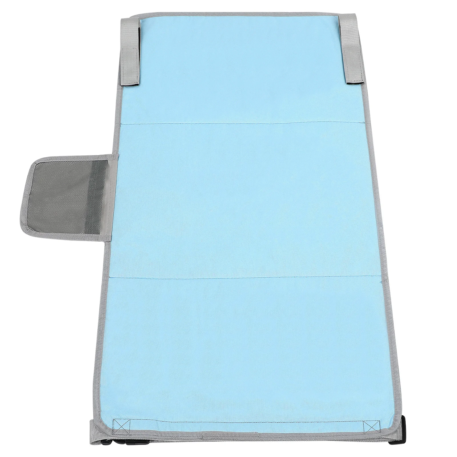 Reposapiés de cama lavable y ligero, tela Oxford de alta densidad, correa ajustable, asiento plegable de fácil instalación