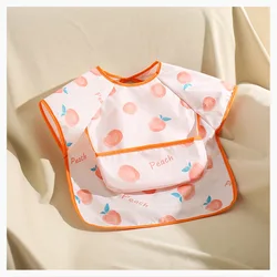 Delantal impermeable bebé – Babero suave para alimentación
