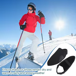 Funda para botas de esquí, calzado deportivo protector de invierno, botas más cálidas, protección, accesorios deportivos de invierno para adultos, amigos y familiares